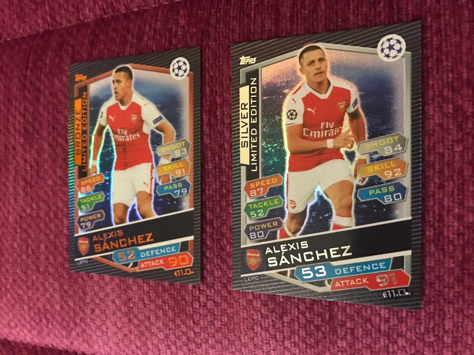 Match Attax Champions League 2017 Limited Edition Alexis