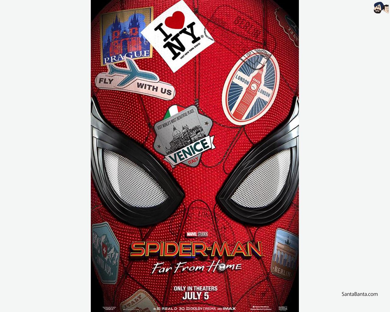 Spider Man Far From Home Movie Wallpaper