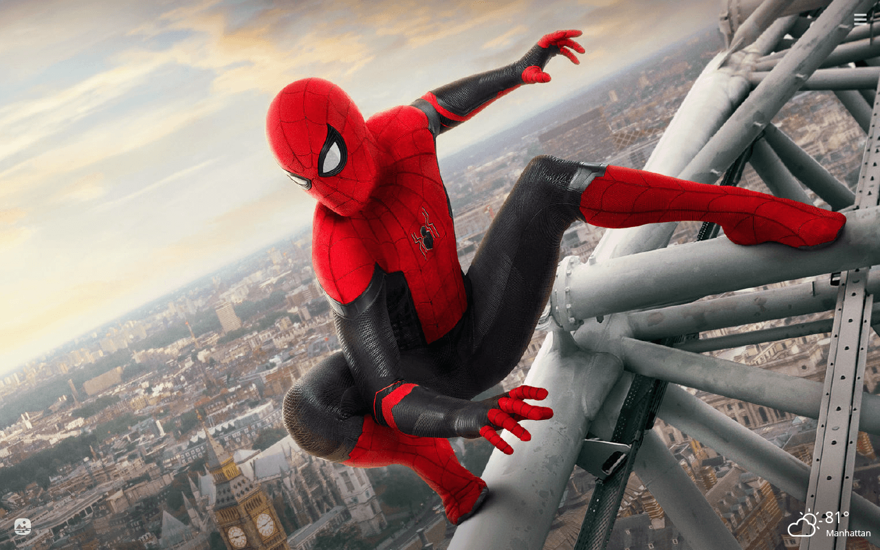 Spider Man Far From Home HD Wallpaper New Tab Theme