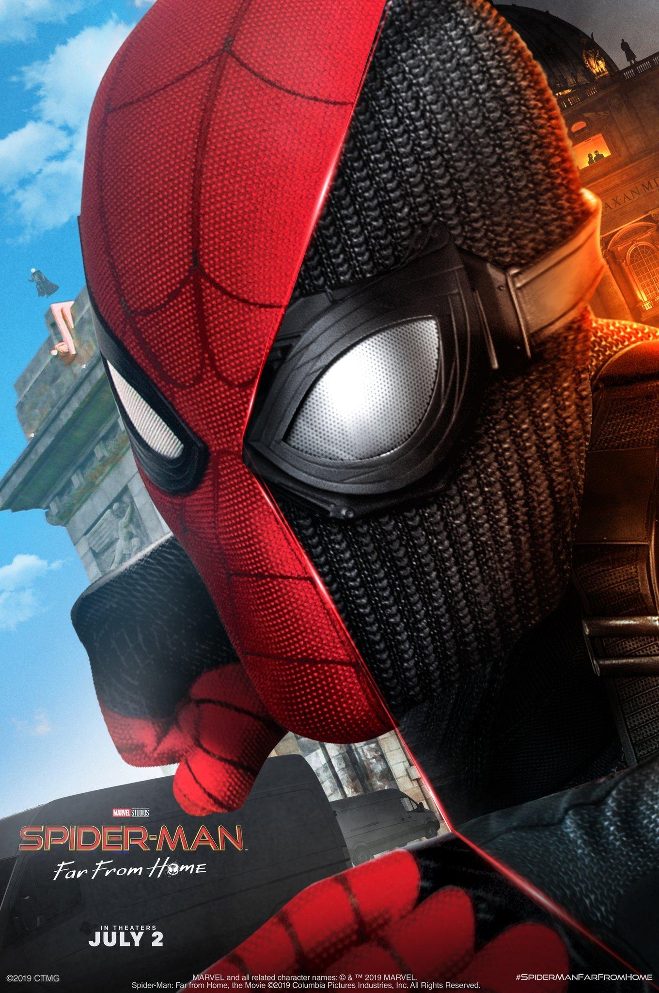Spider Man: Far From Home Textless (mostly) Promotional