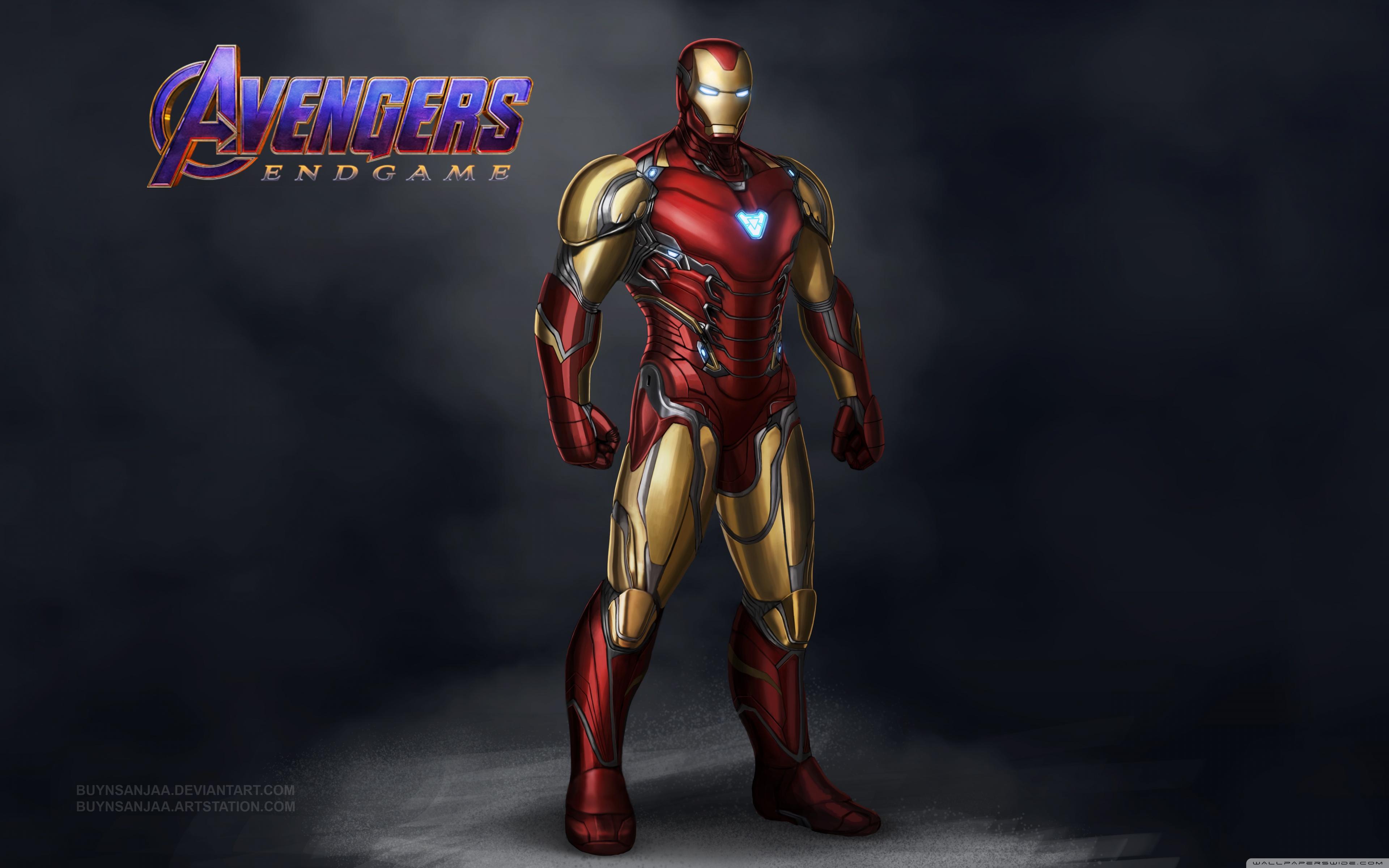 Avengers Endgame Iron Man Mark 85 ❤ 4K HD Desktop Wallpaper