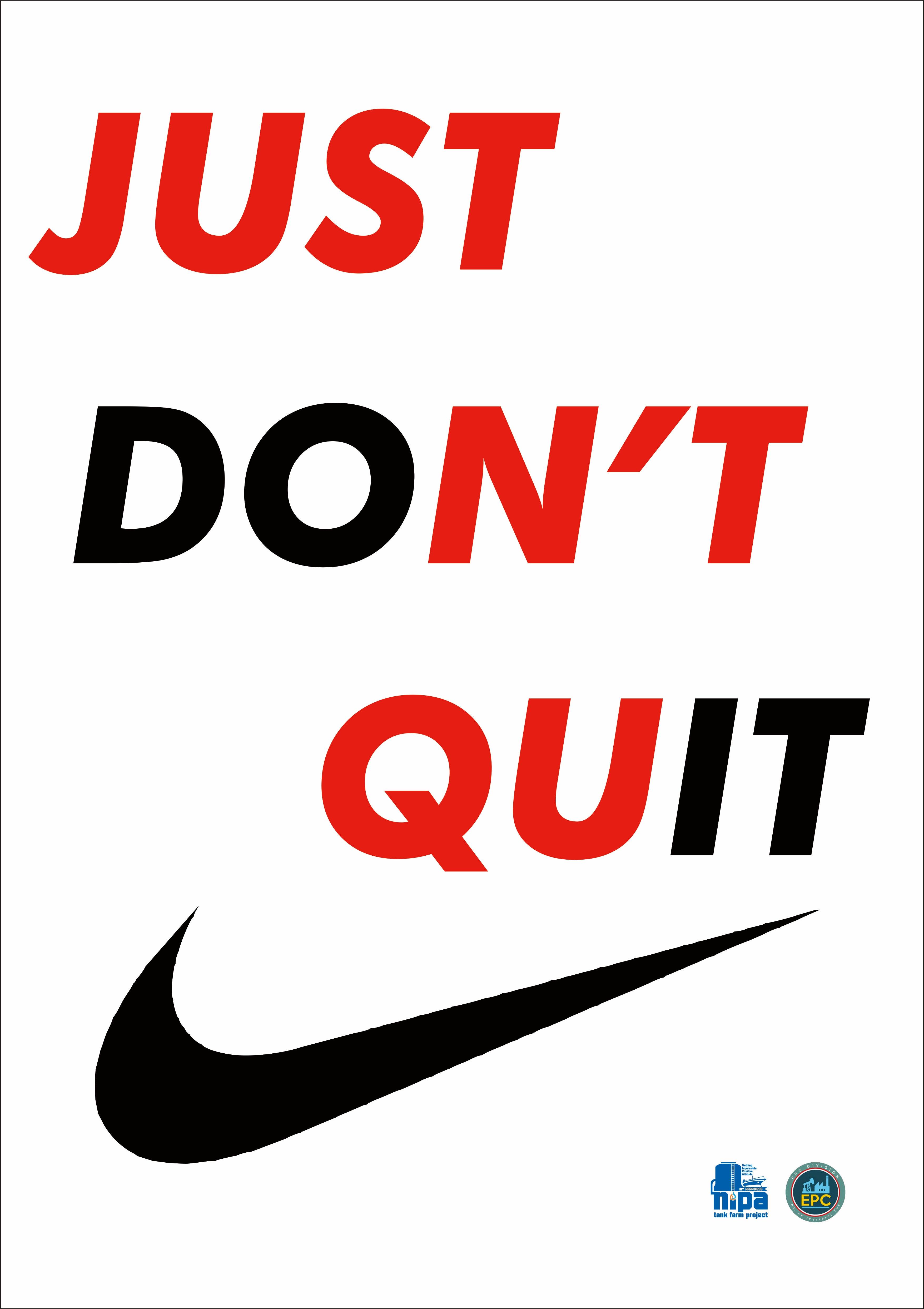 Free of #justdoiit, nike, quote