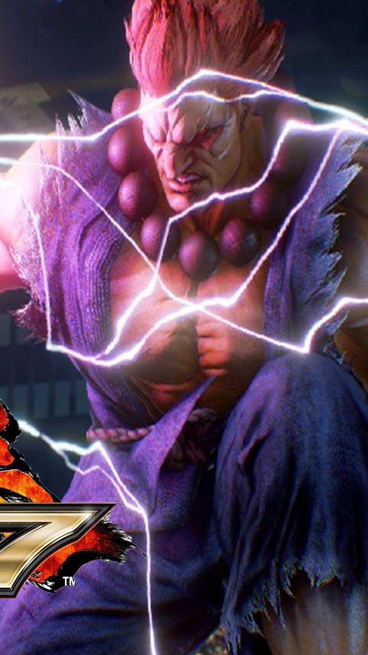 Download Wallpaper 750x1334 Tekken 7, Akuma, Bandai namco