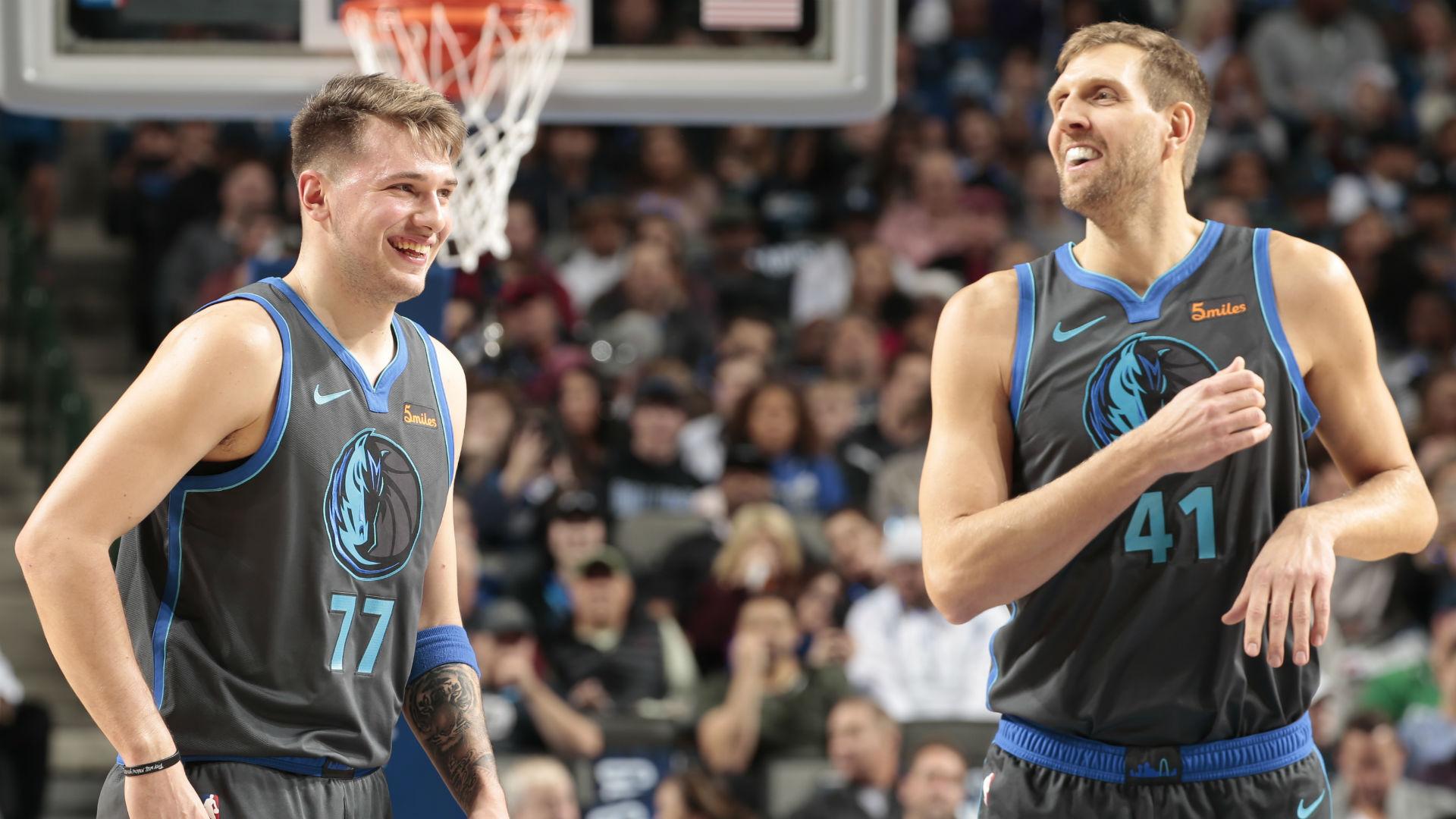 Dirk Nowitzki Roasted Luka Doncic In Front Of All The Other Players