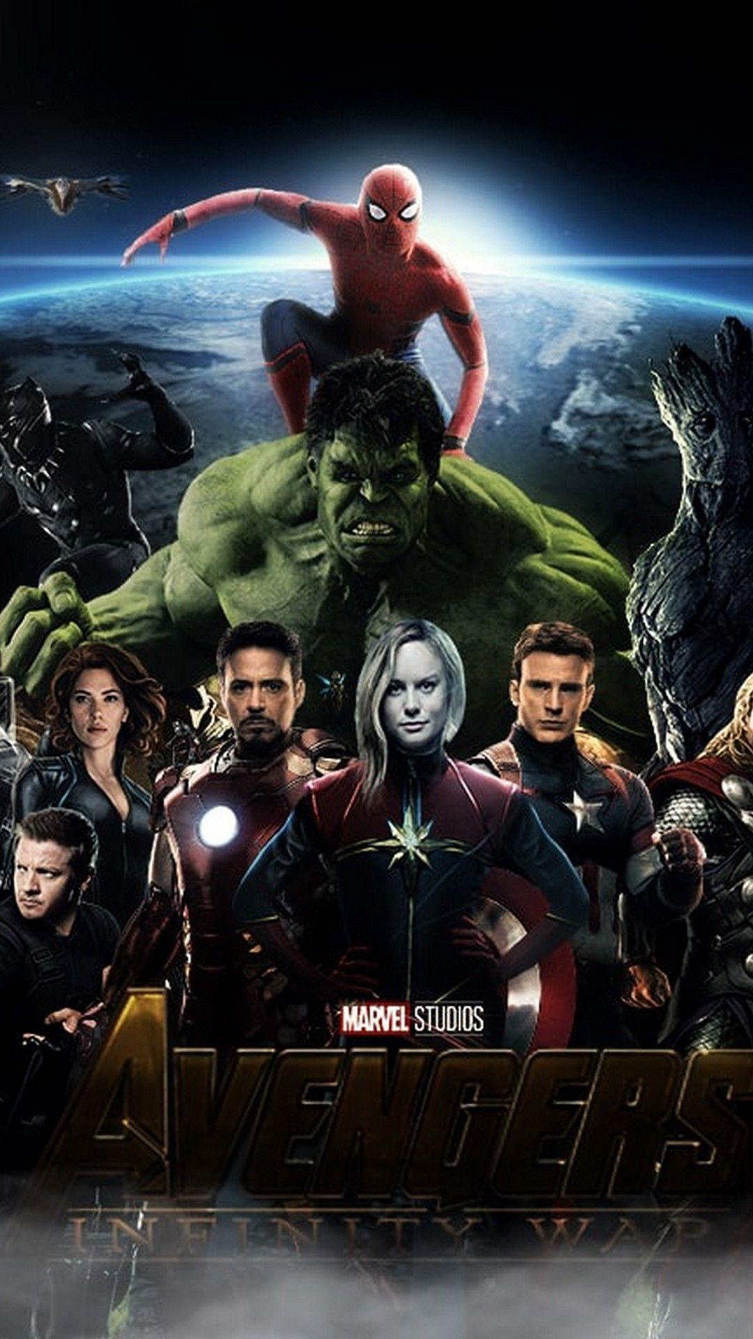 The Avengers Mobile Wallpaper Wallpaper Marvel