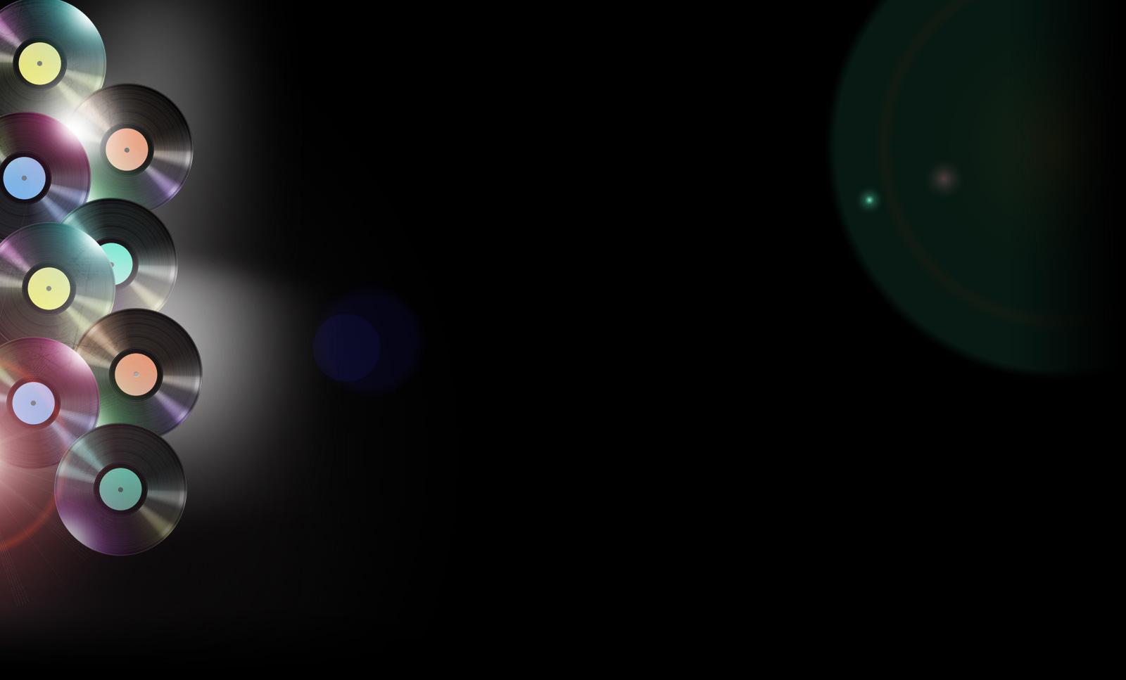 Vinyl Records Free Wallpaper For Facebook®, Twitter®