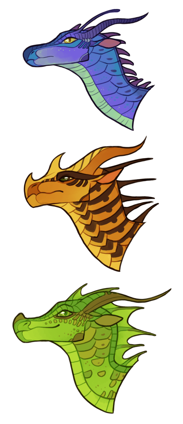 Pantala Tribes by Spookapi. Wings of fire dragons