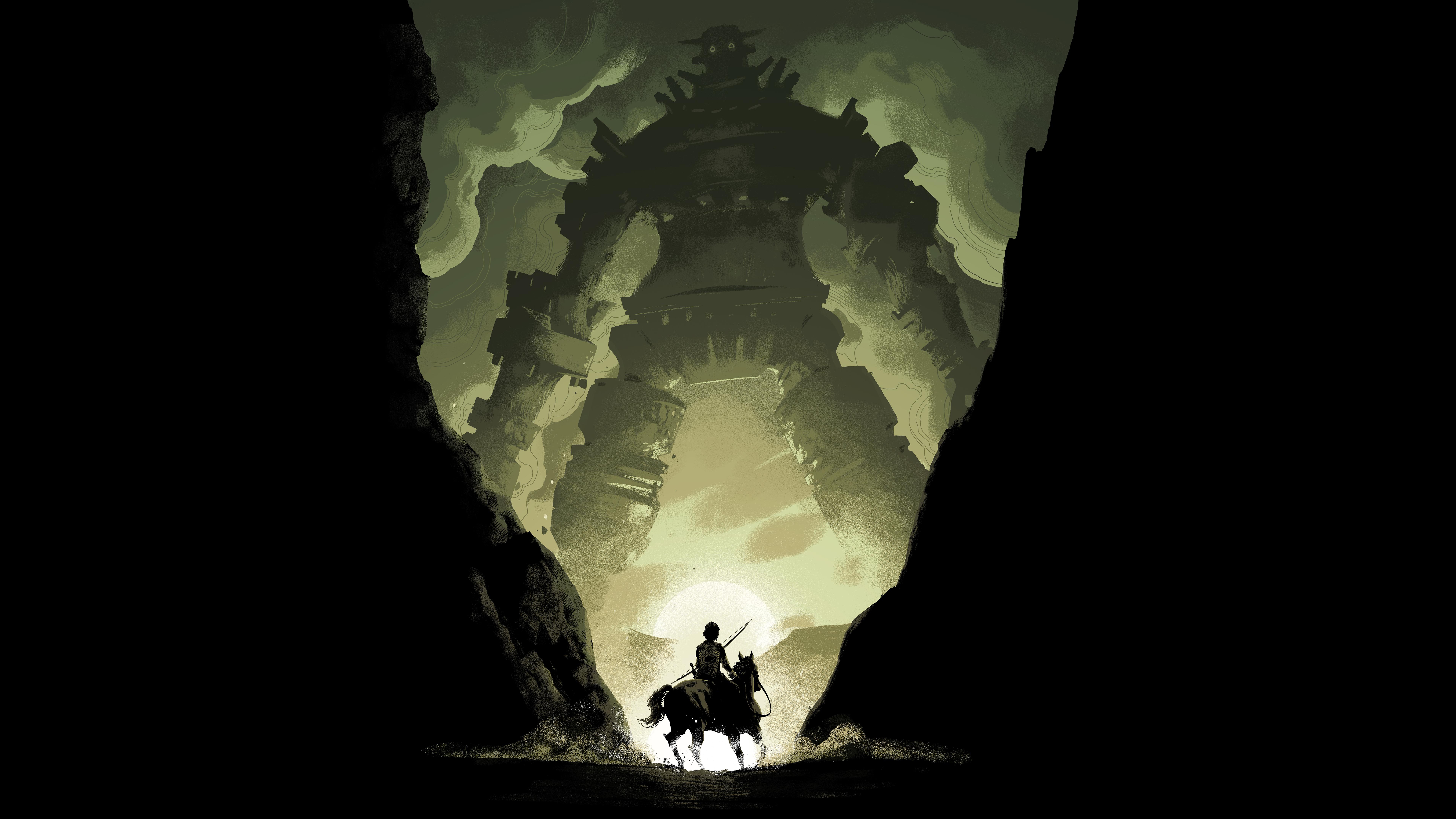 Shadow Of The Colossus 2018, HD Games, 4k Wallpaper, Image