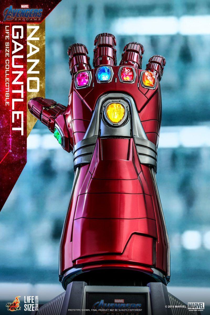 The Hot Toys' Life Size Avengers: Endgame Nano Gauntlet Was