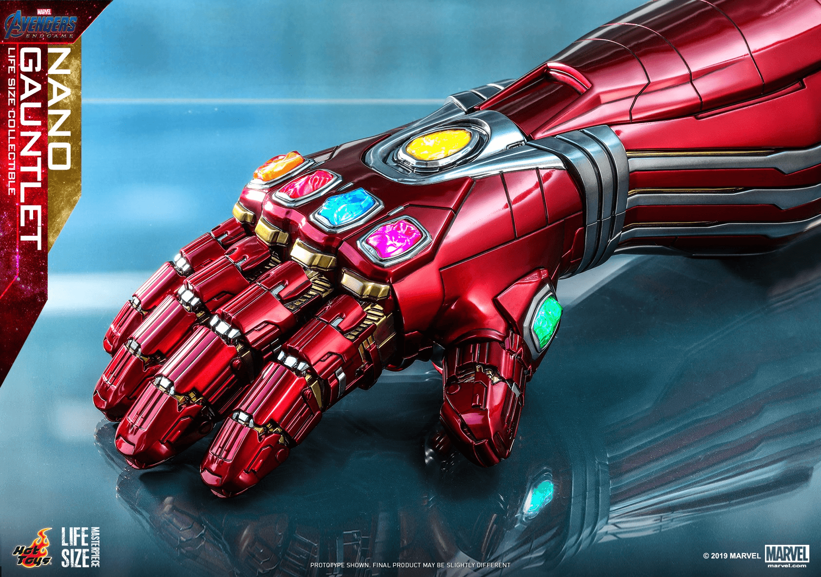 New Avengers: Endgame Life Size Nano Gauntlet Collectible