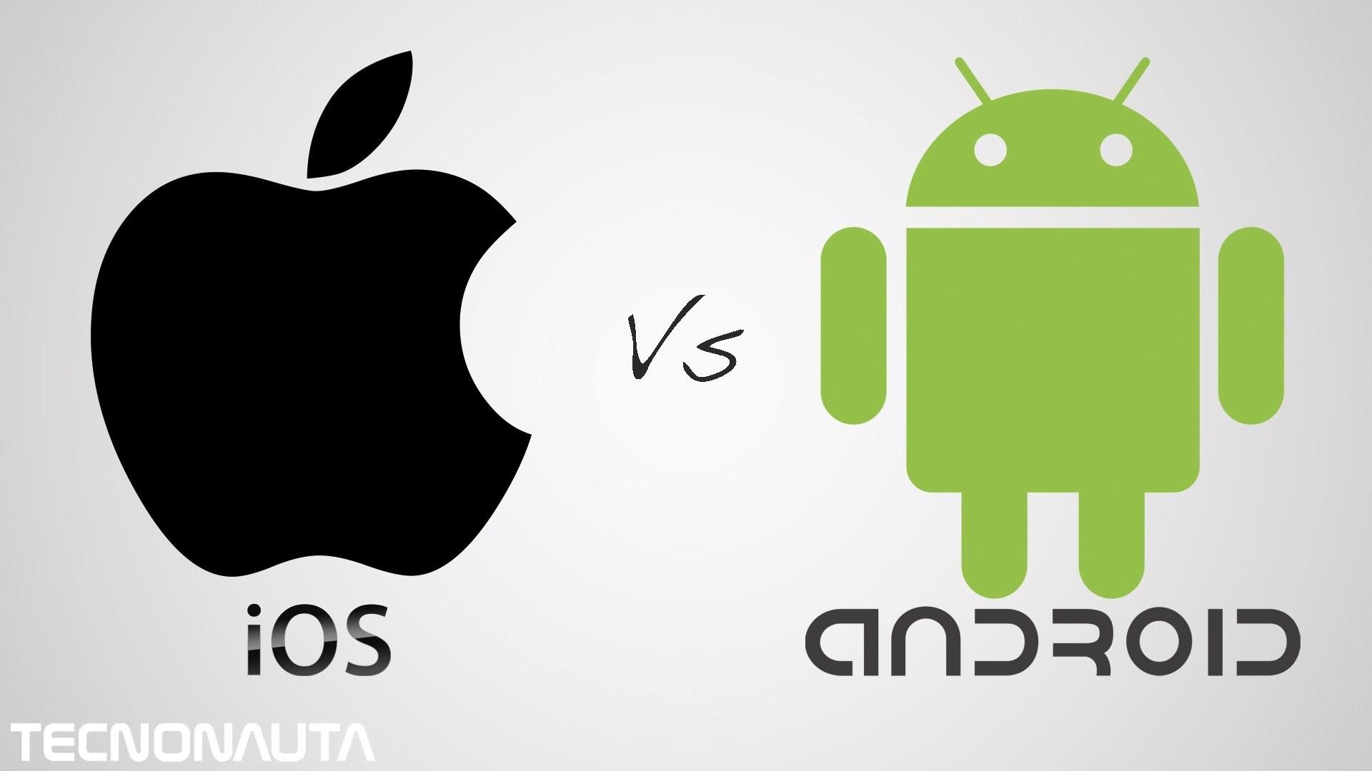 Apple vs Android Wallpaper
