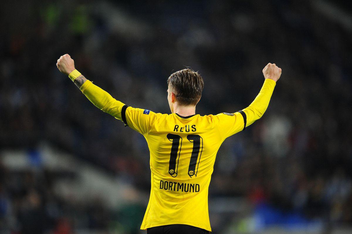 Marco Reus Makes His 100th Appearance For Dortmund