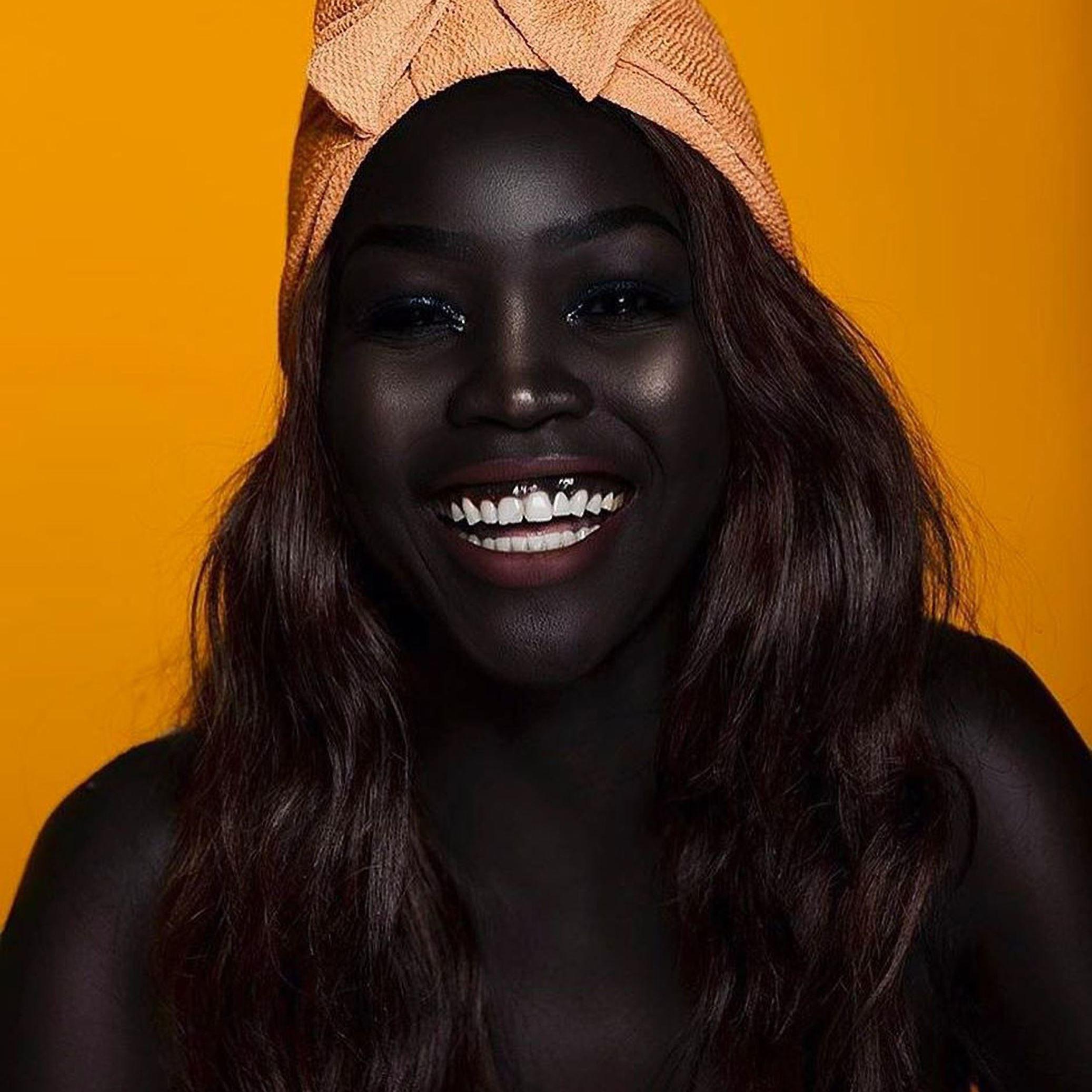Model Nyakim Gatwech is using Instagram as a means