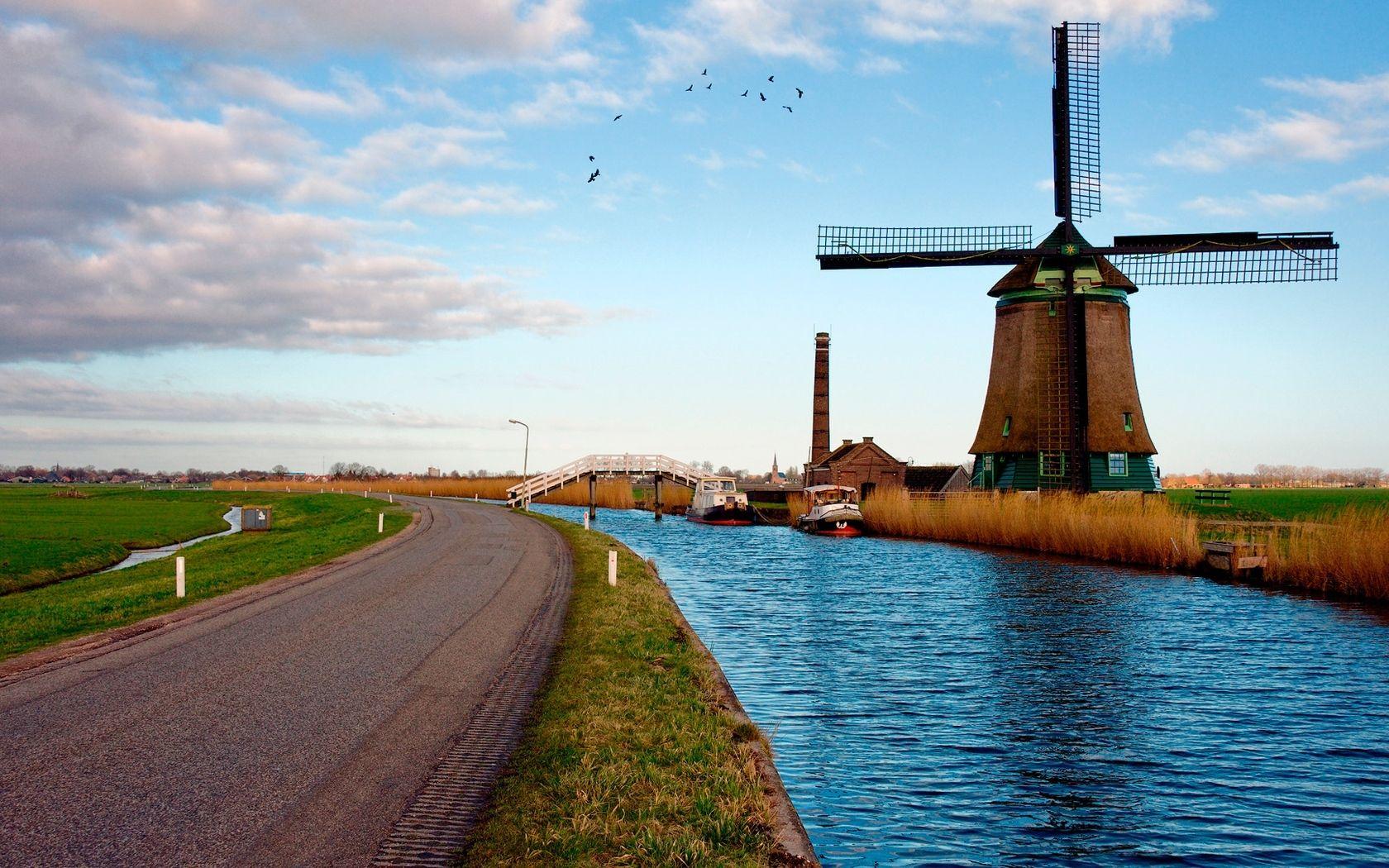 Netherlands Landscape Wallpaper Free Netherlands