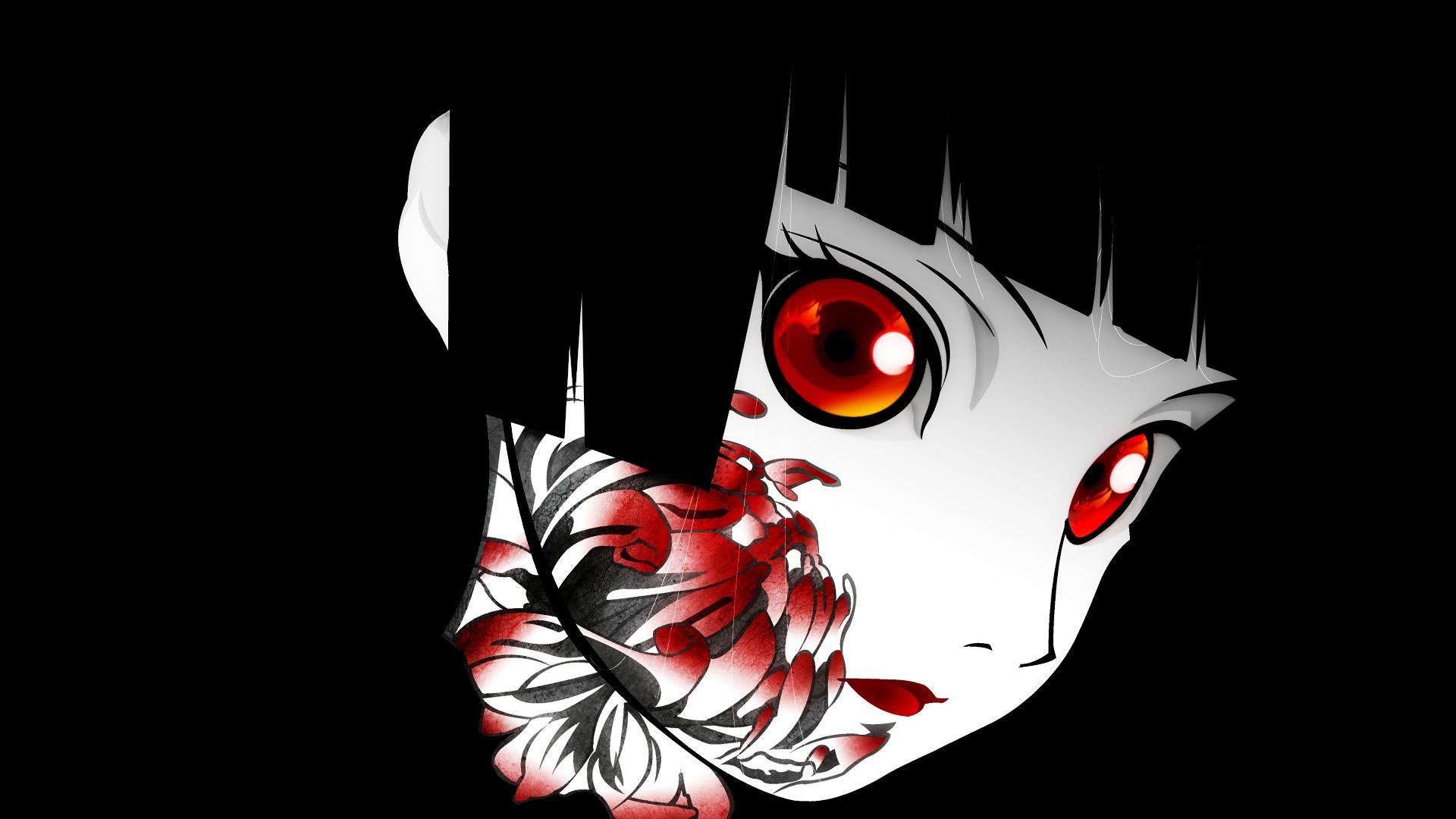 Dark Anime Girl HD Desktop Wallpaper 21581