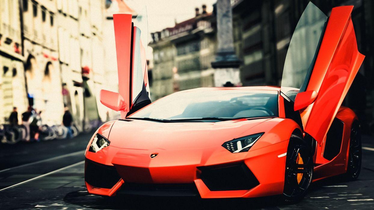 Lamborghini Aventador supercars wallpaperx1080