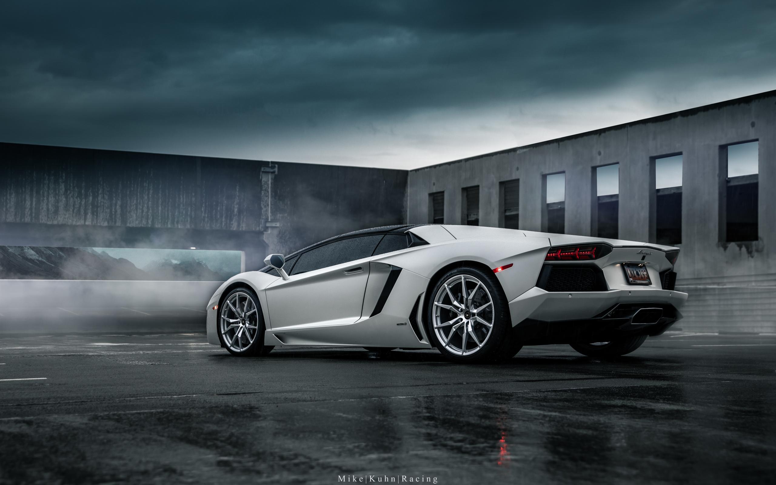 Wallpaper of Lamborghini Aventador, Car, White, SuperCar