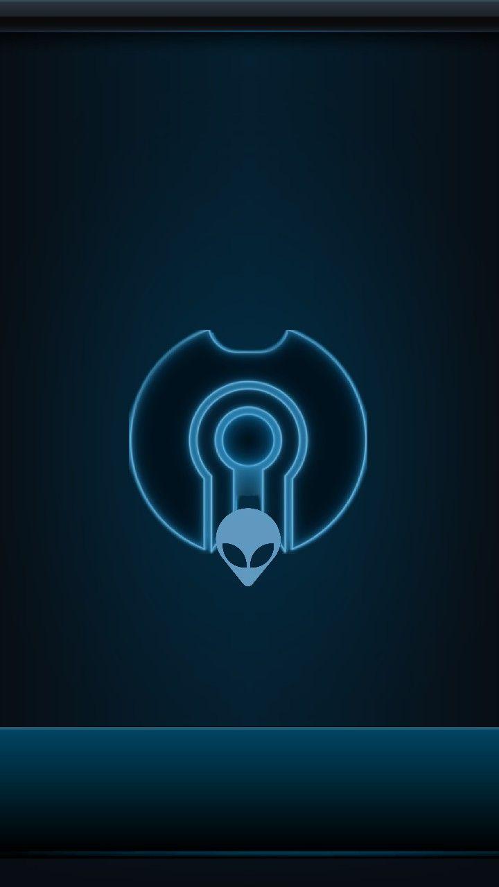 Blue Alien H.S. Phone Wallpaper. Mobile Wallpaper