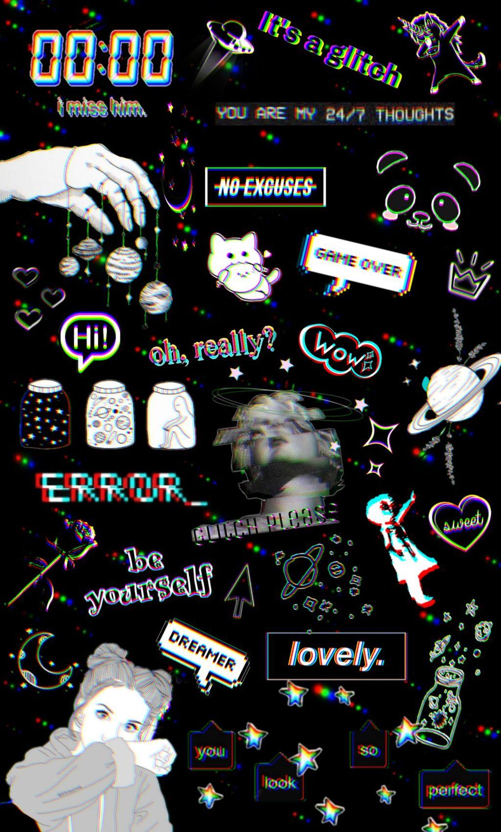 Glitch Rose Tumblr Aesthetic Wallpaper - Largest Wallpaper Portal