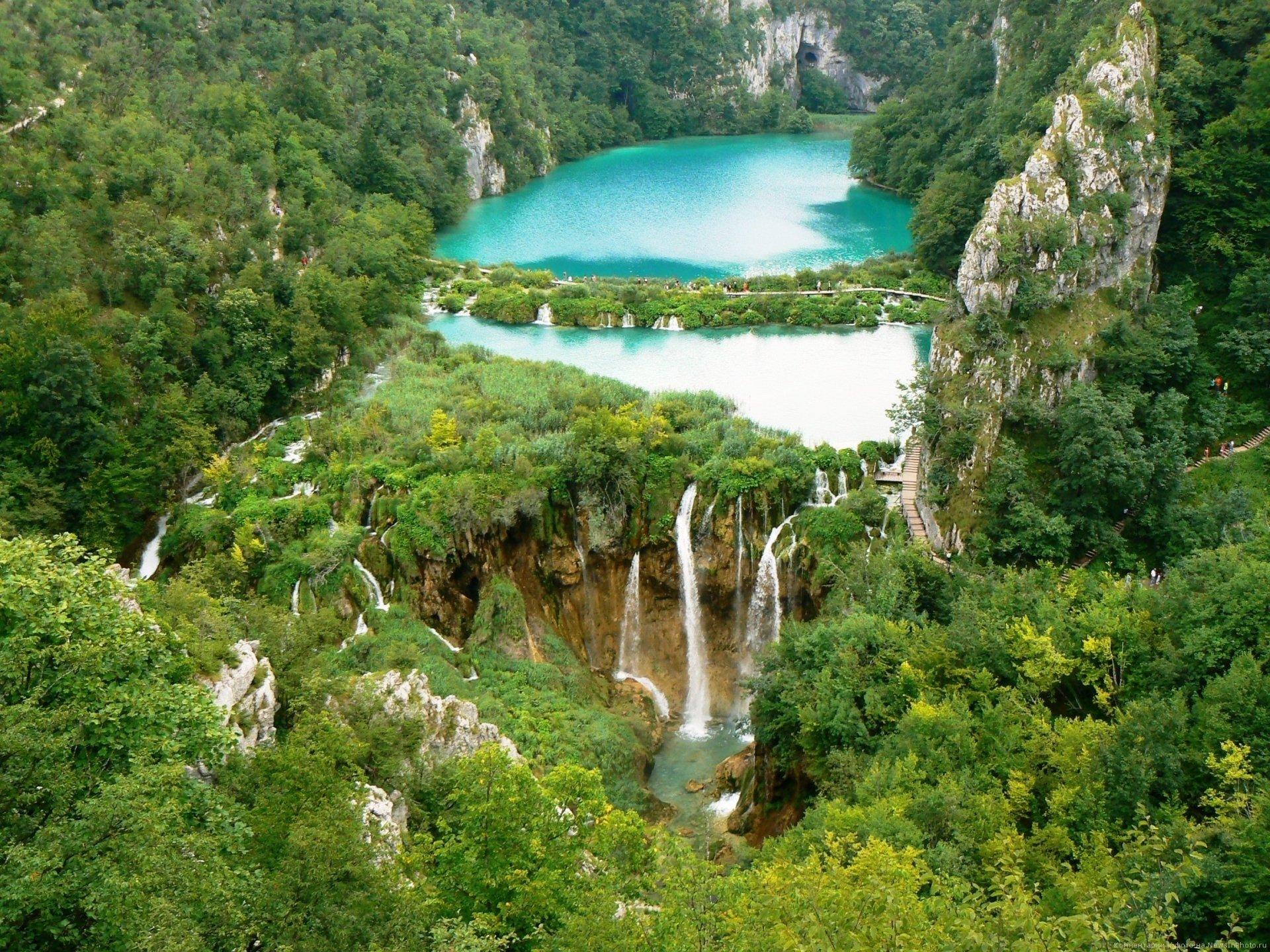 Plitvice Lakes National Park HD Wallpaper