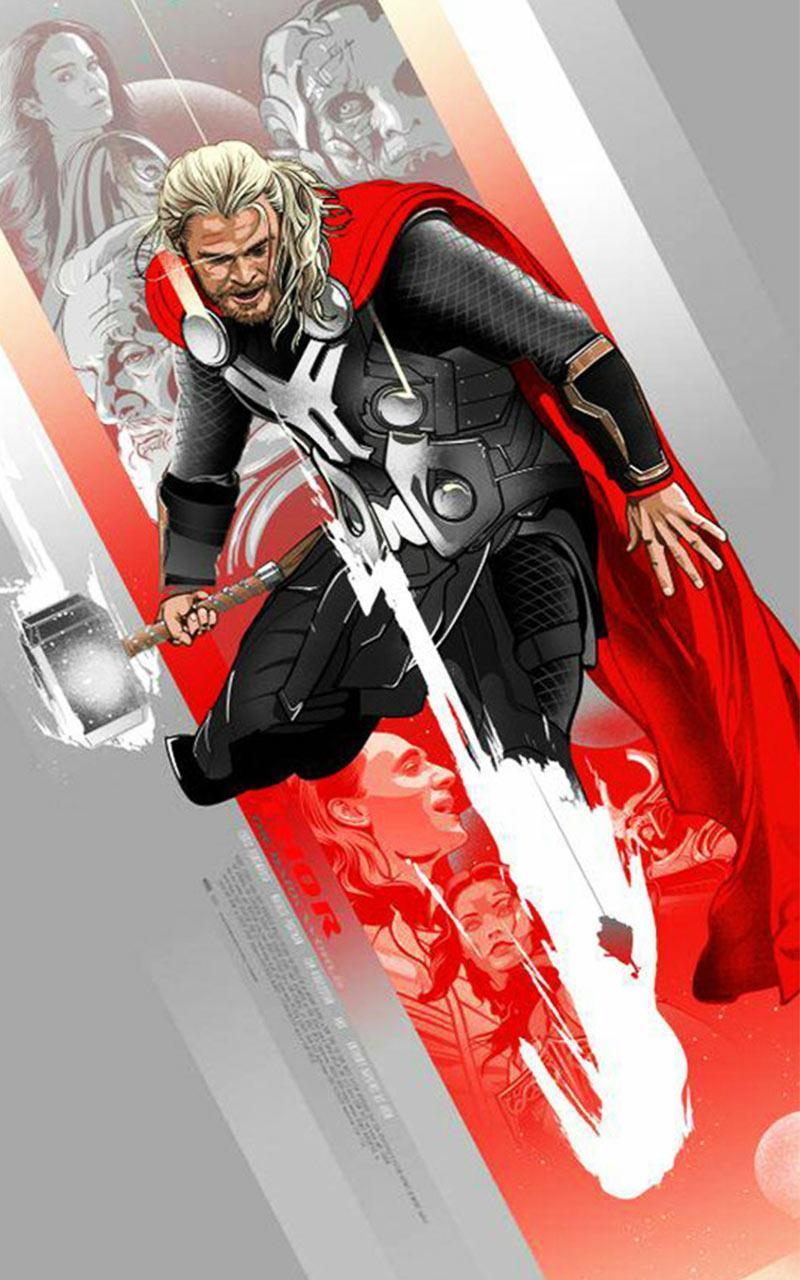 Superhero Thor Wallpaper for Android