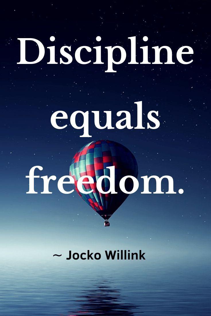 Discipline Equals Freedom Quotes By Jocko Willink