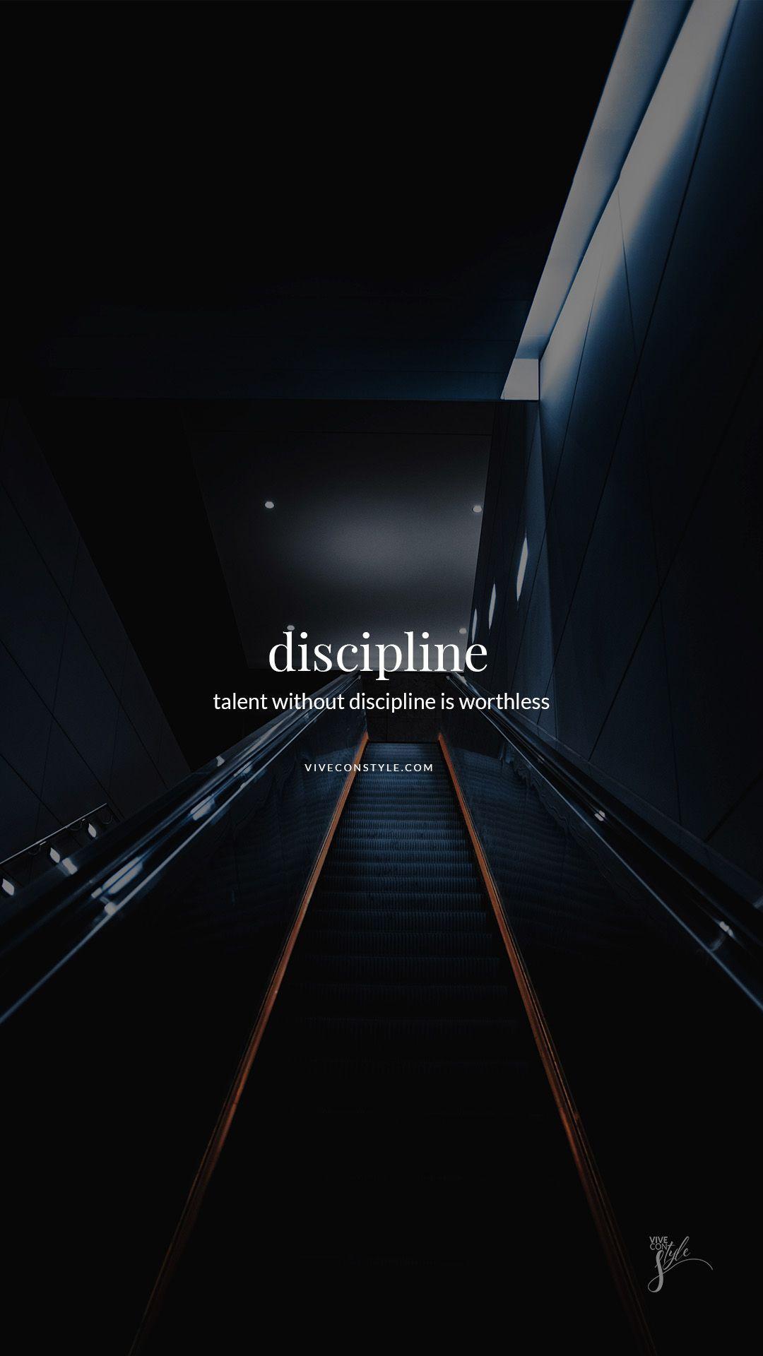 Discipline Motivational Phone Wallpaper Free