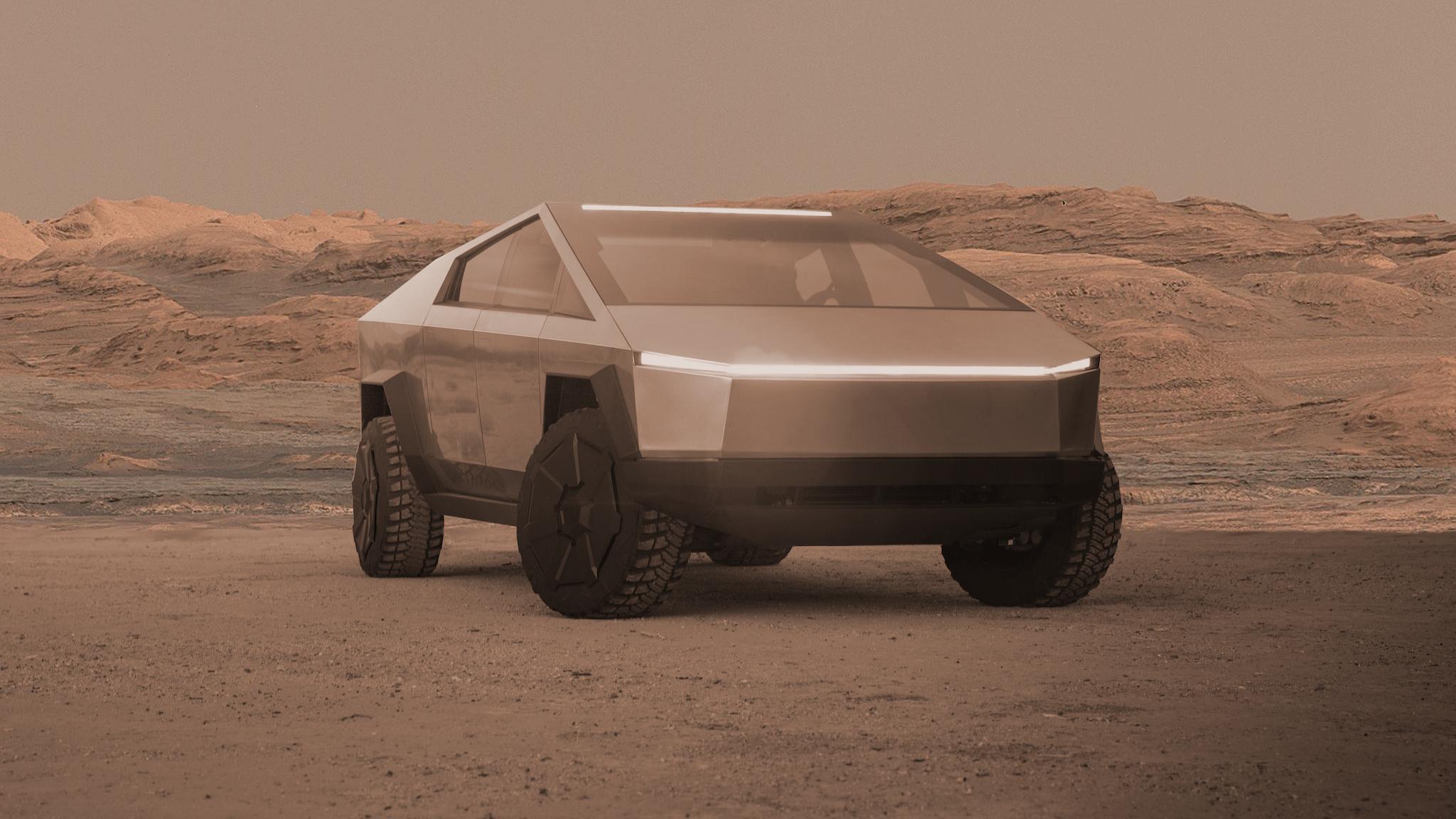 human Mars: Tesla Cybertruck