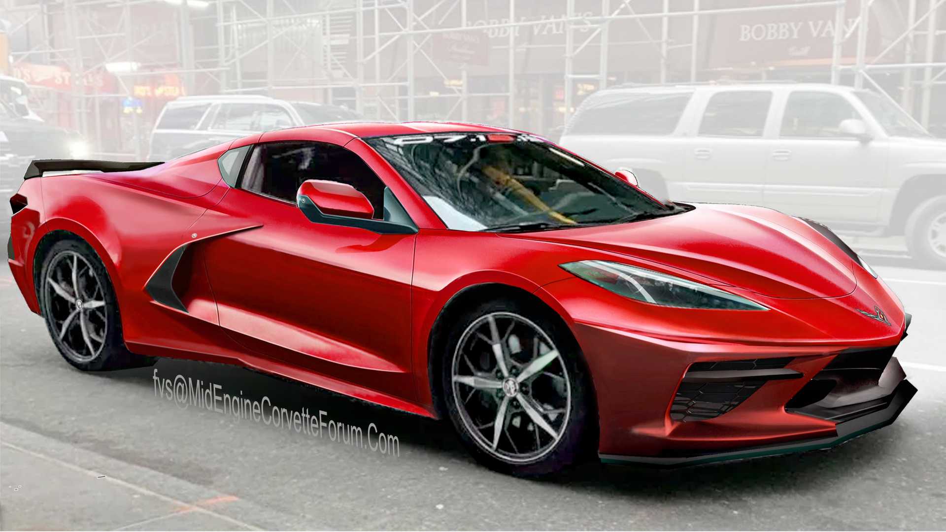 Mid Engined C8 Corvette Rendering Might Reveal The Final Design