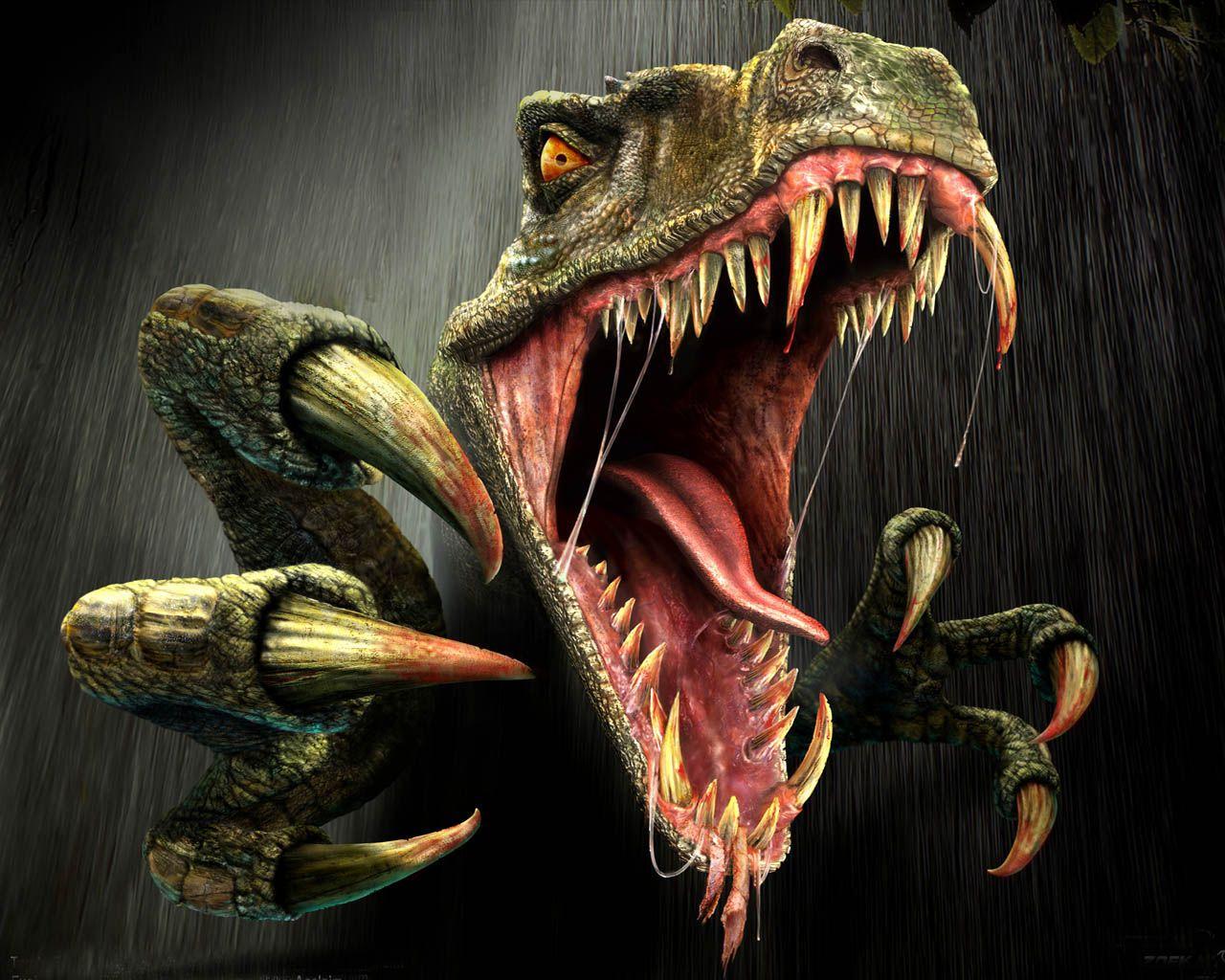 Velociraptor Desktop Background