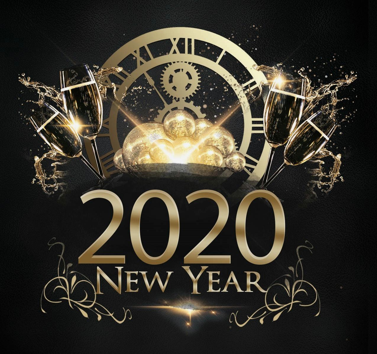 Colorful New Year 2020 Wallpapers Wallpaper Cave