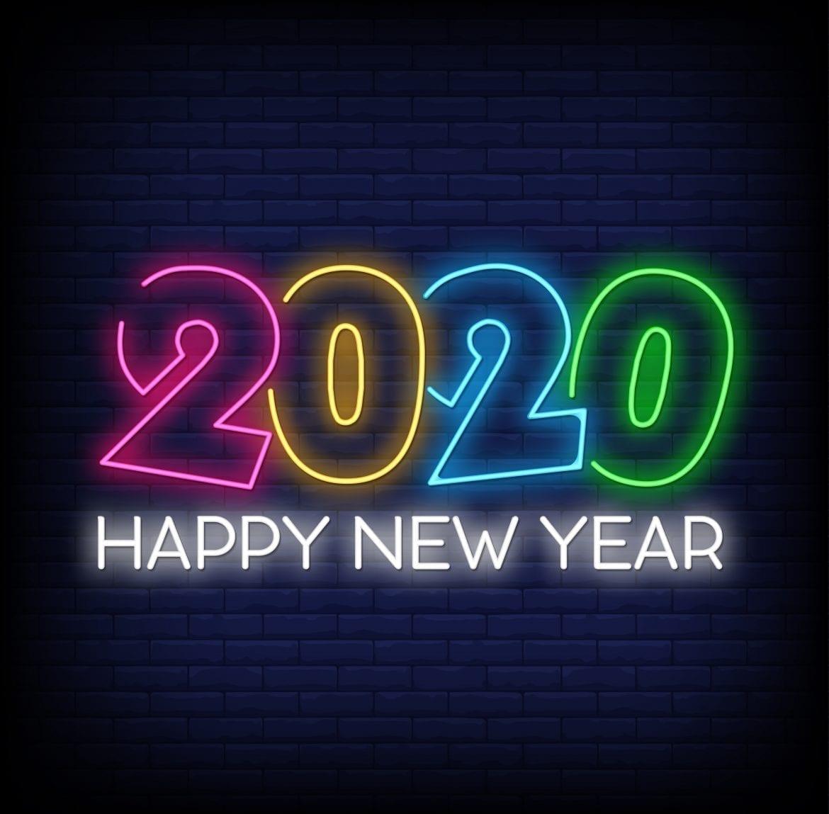 Happy New Year 2020 Wallpaper Image. HD Wallpaper [2020]