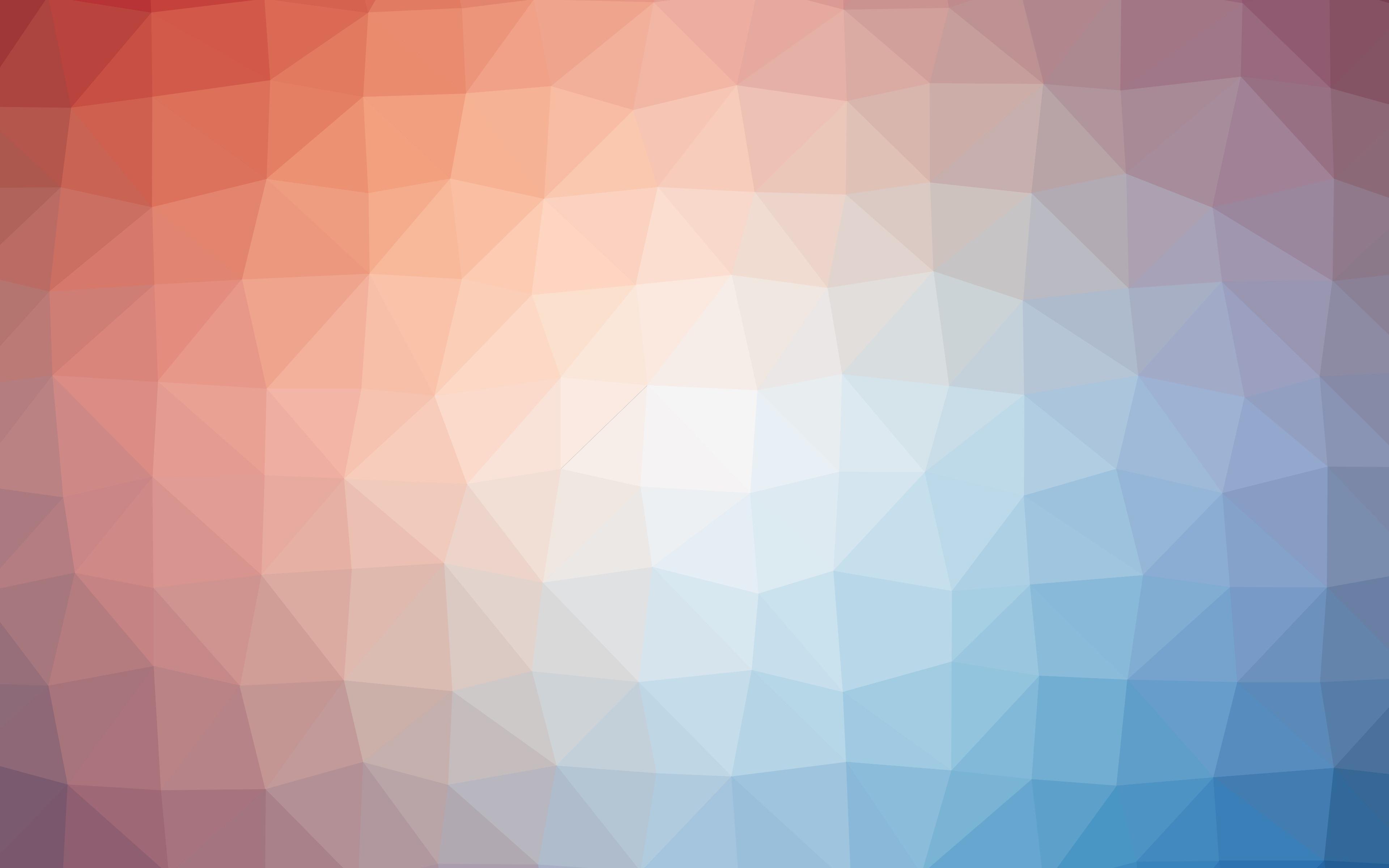 Download wallpaper 3840x2400 polygon, gradient, texture