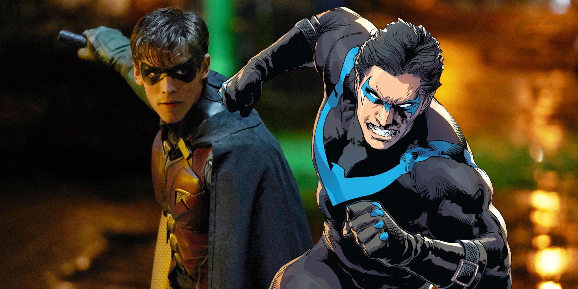 Titans: First Look At Nightwing Costume In Season 2 Set Video