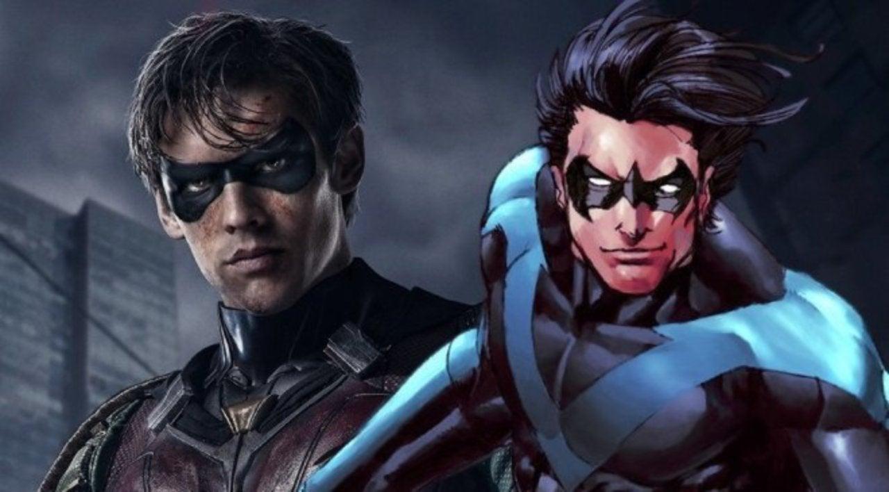 Titans: Nightwing's Costume Revealed in Season 2 Set Photo