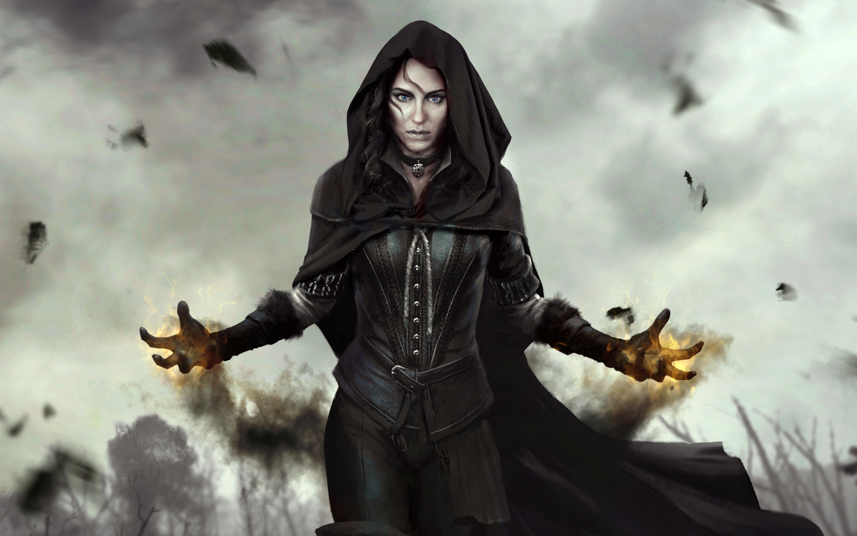 Yennefer The Witcher Wild Hunt HD wallpaper