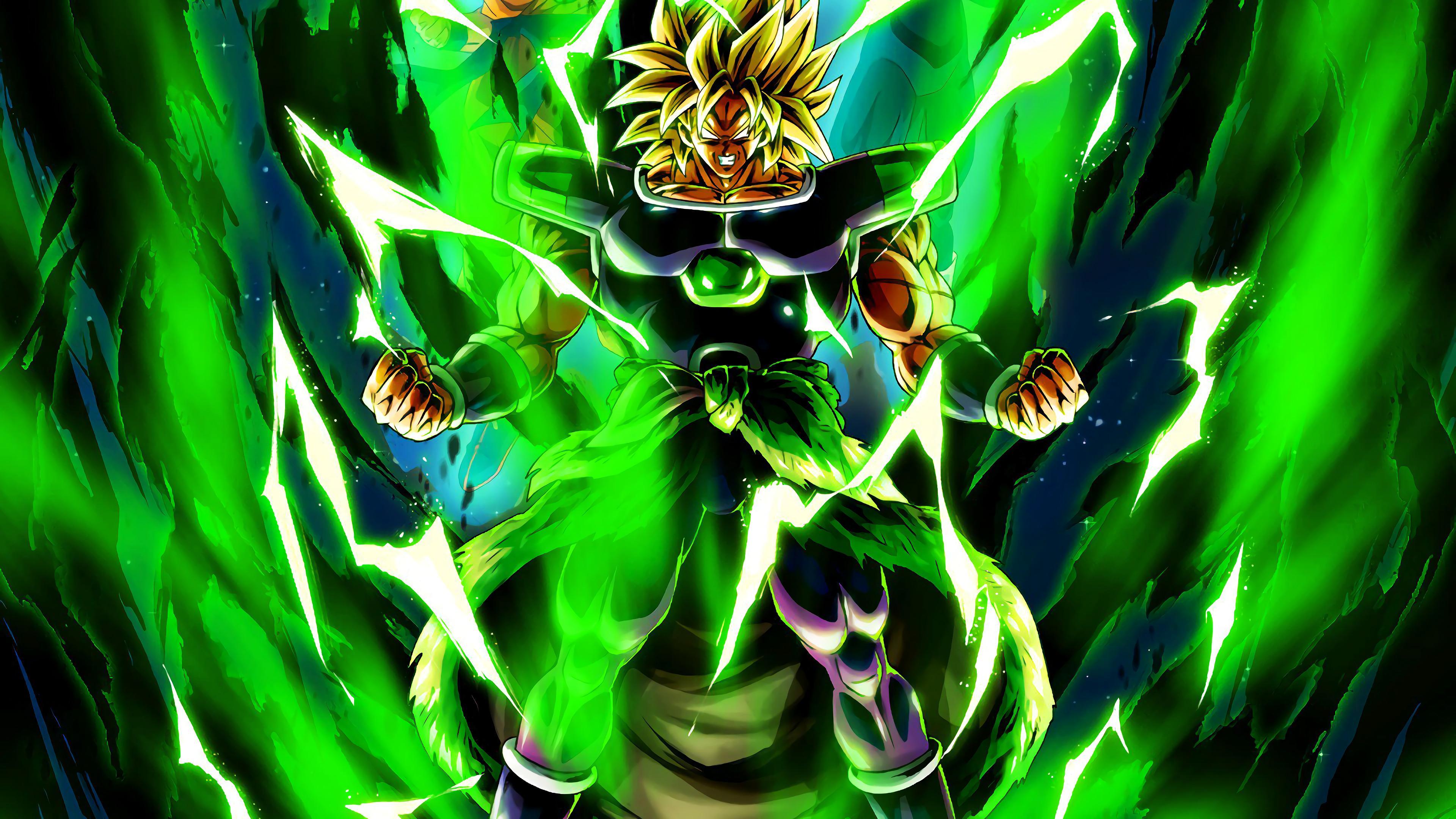 Broly 4k Ultra HD Wallpaper. Background Imagex2160
