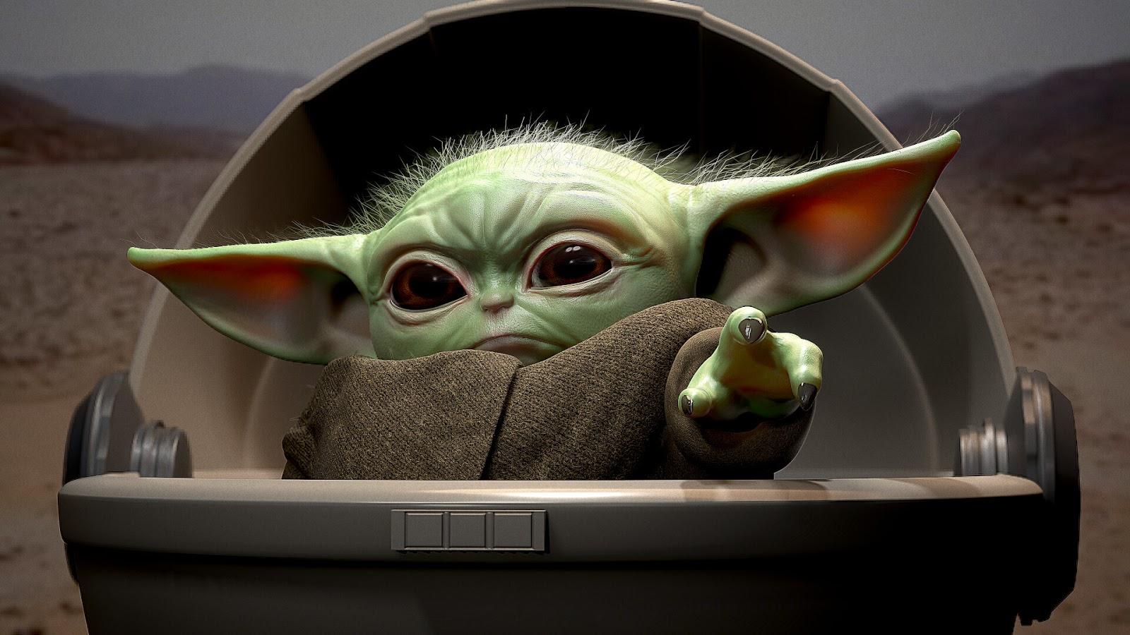 BABY YODA WALLPAPER HD 1080p