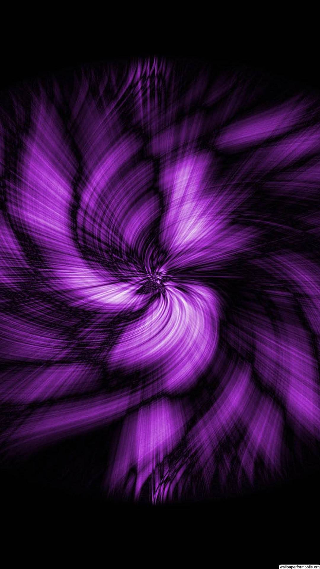 Black and Purple Abstract Wallpaper Free Black