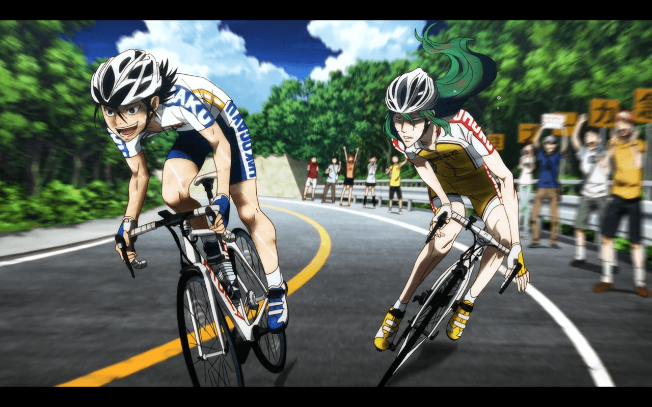 Yowamushi Pedal: Makishima vs Toudou. World of Yamaguchi Hoshiko