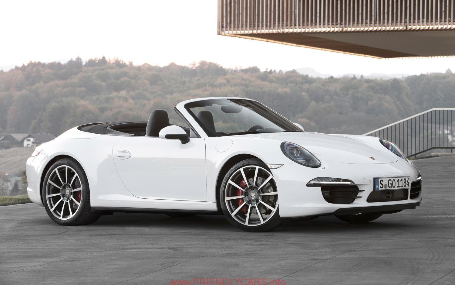 White Porsche 911 Carrera Cabriolet Car Wallpapers - Wallpaper Cave