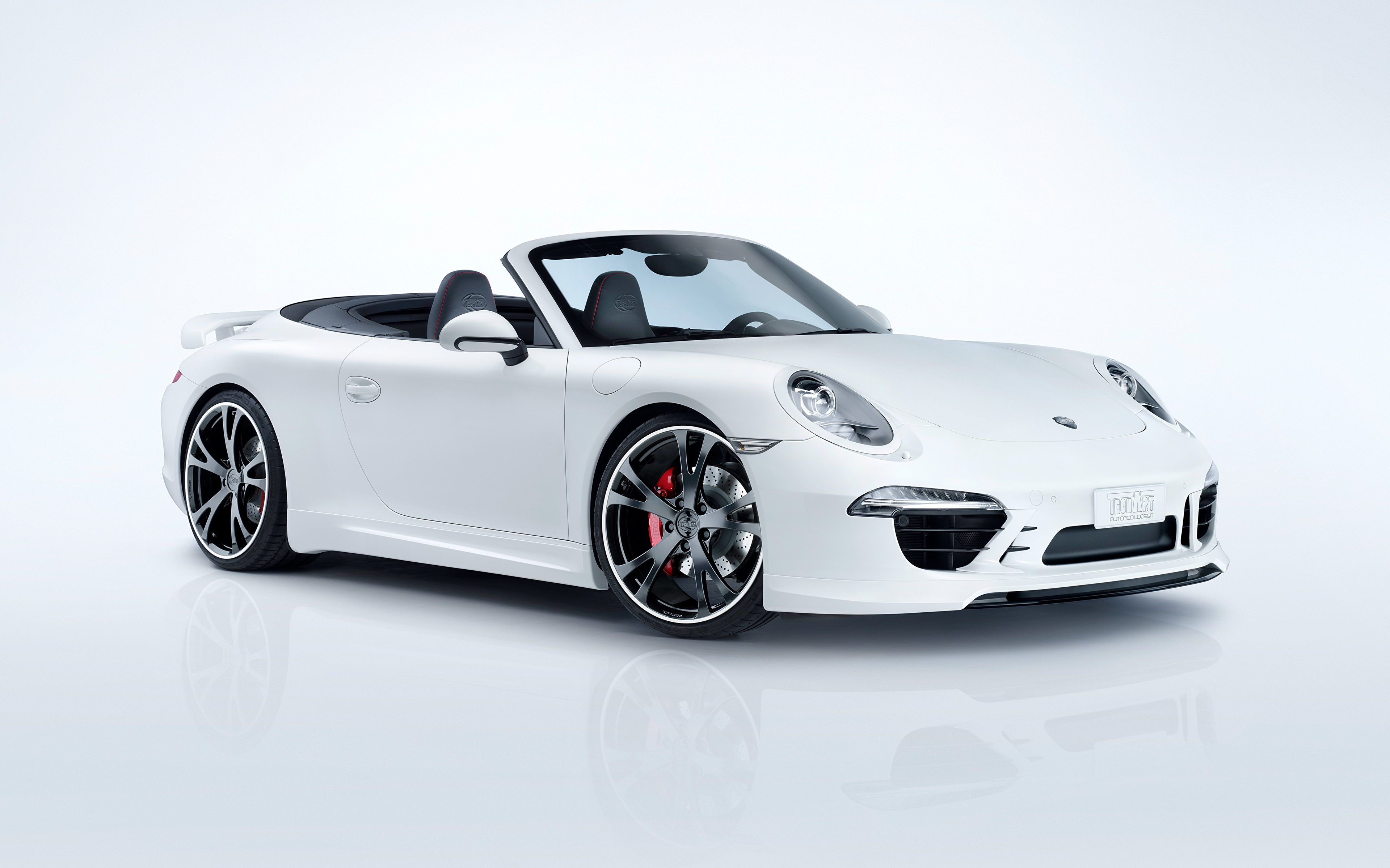 Wallpaper Porsche 2012 TechArt 911 Carrera S Convertible