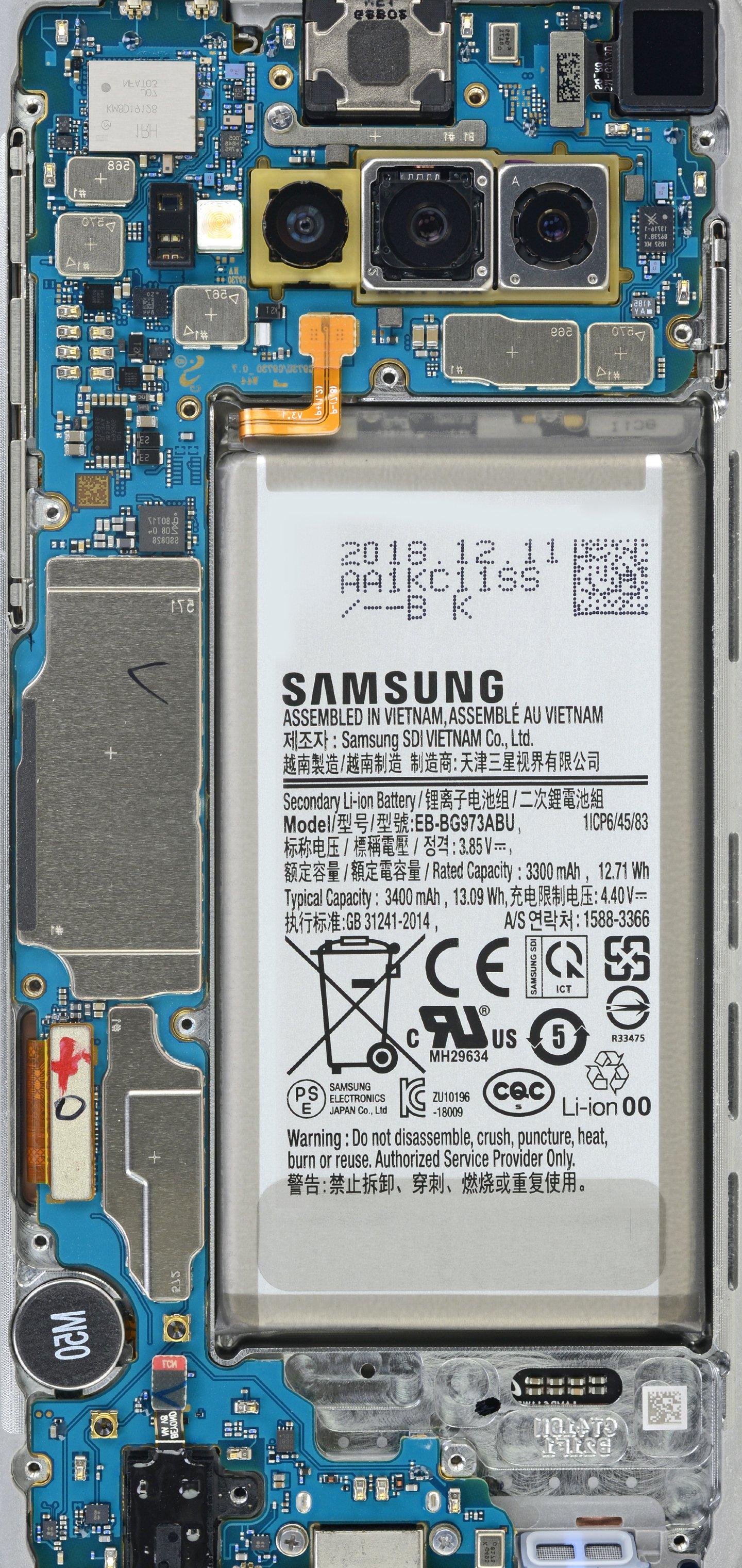 Samsung Galaxy S10 & S10e Teardown Wallpaper