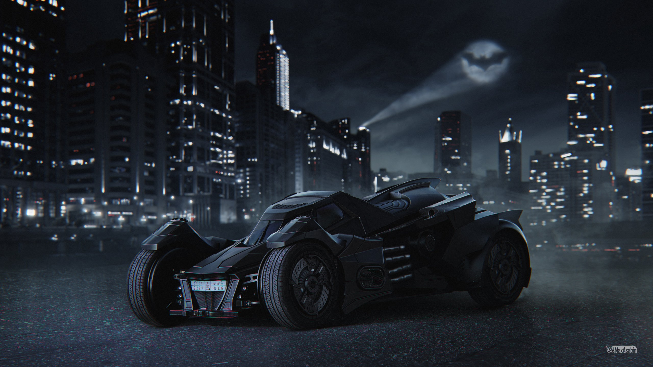 Batman With Batmobile 8k Wallpaper,HD Superheroes Wallpapers,4k Wallpapers ,Images,Backgrounds,Photos and Pictures