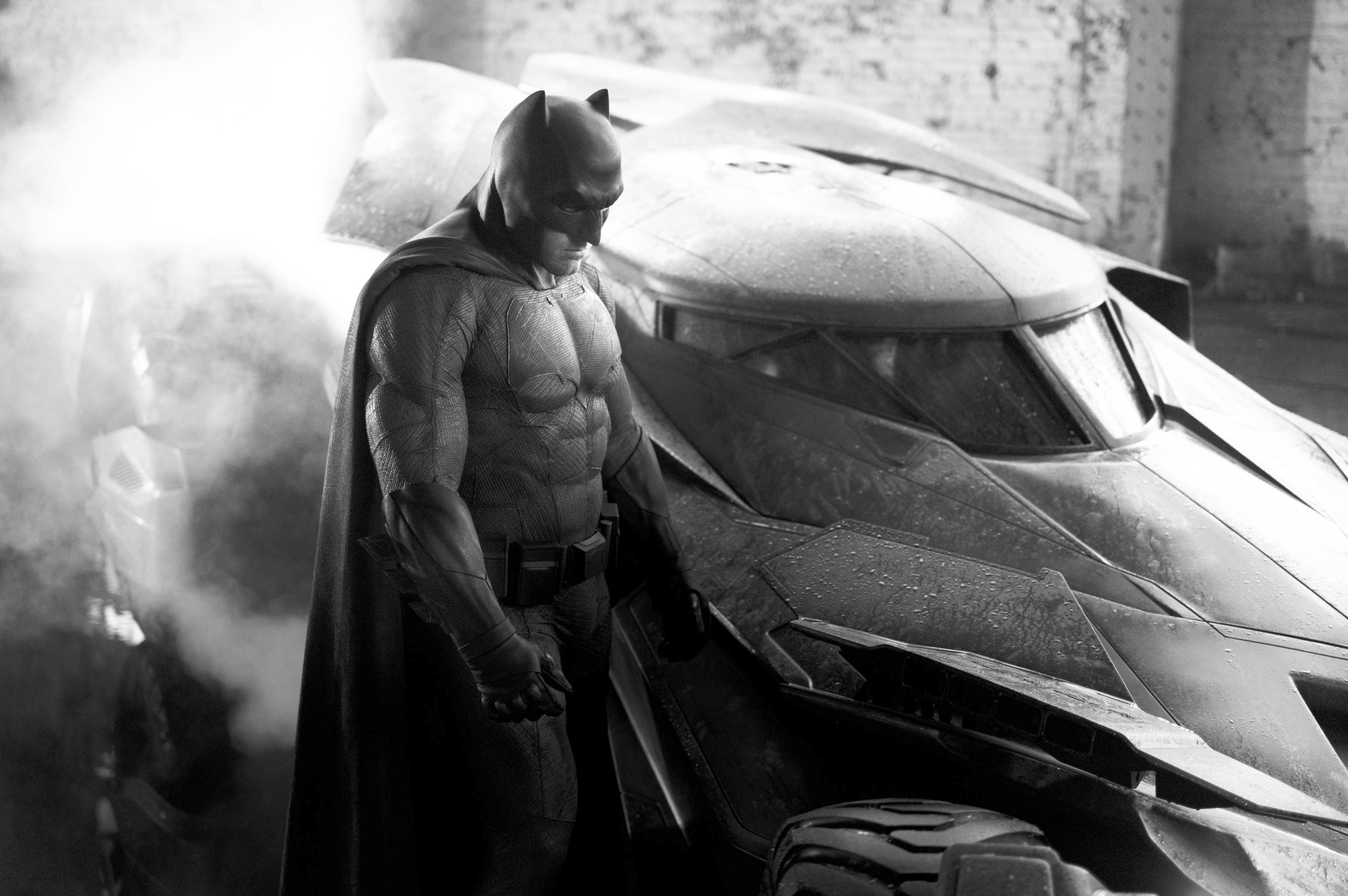 Ben Affleck Batman Batmobile Wallpaper V Superman