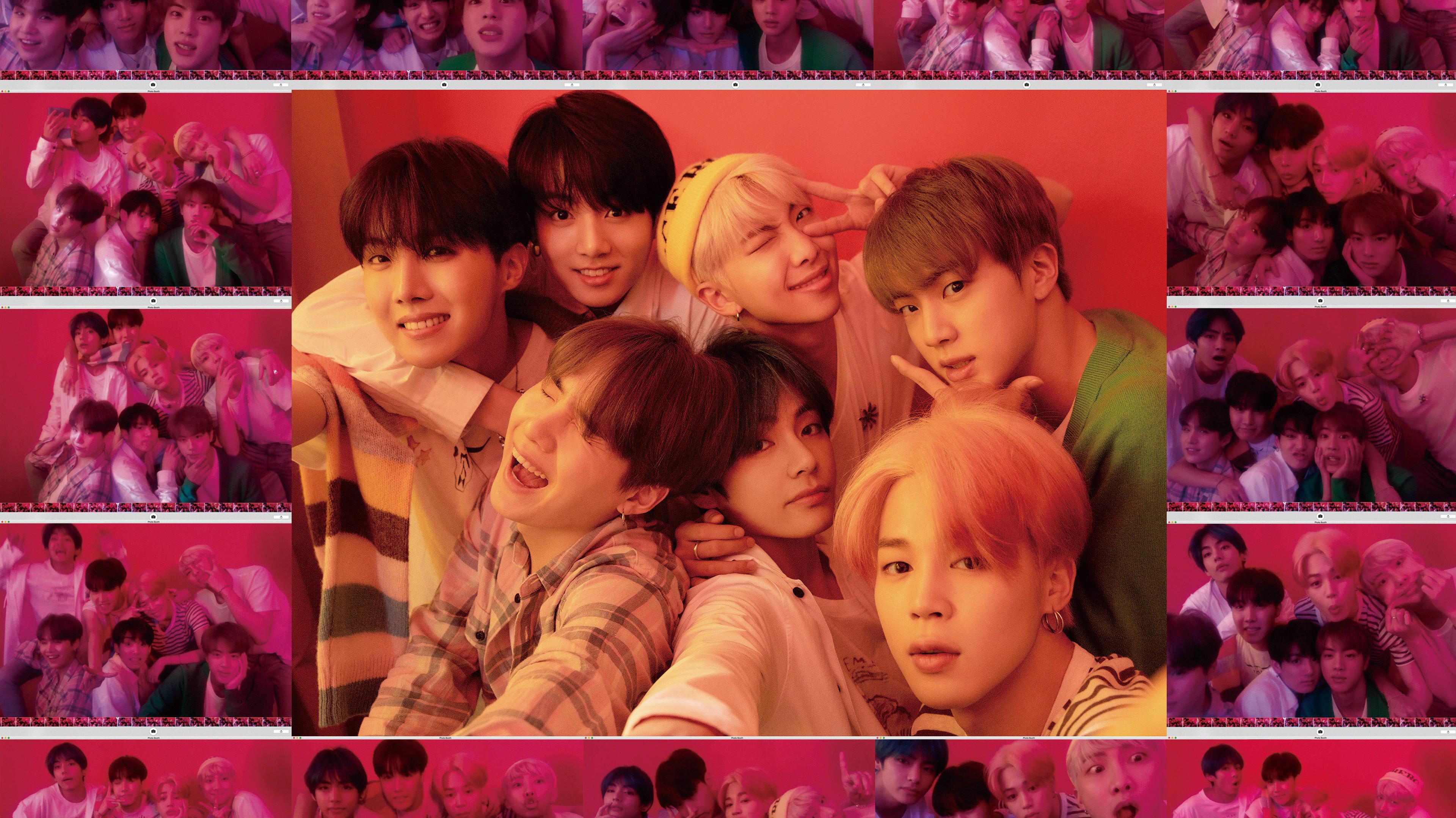 BTS Map of the Soul: Persona 4K Wallpaper