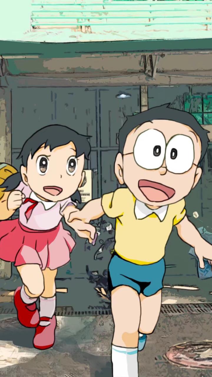 Anime / Doraemon Mobile Wallpaper Dan Shizuka HD