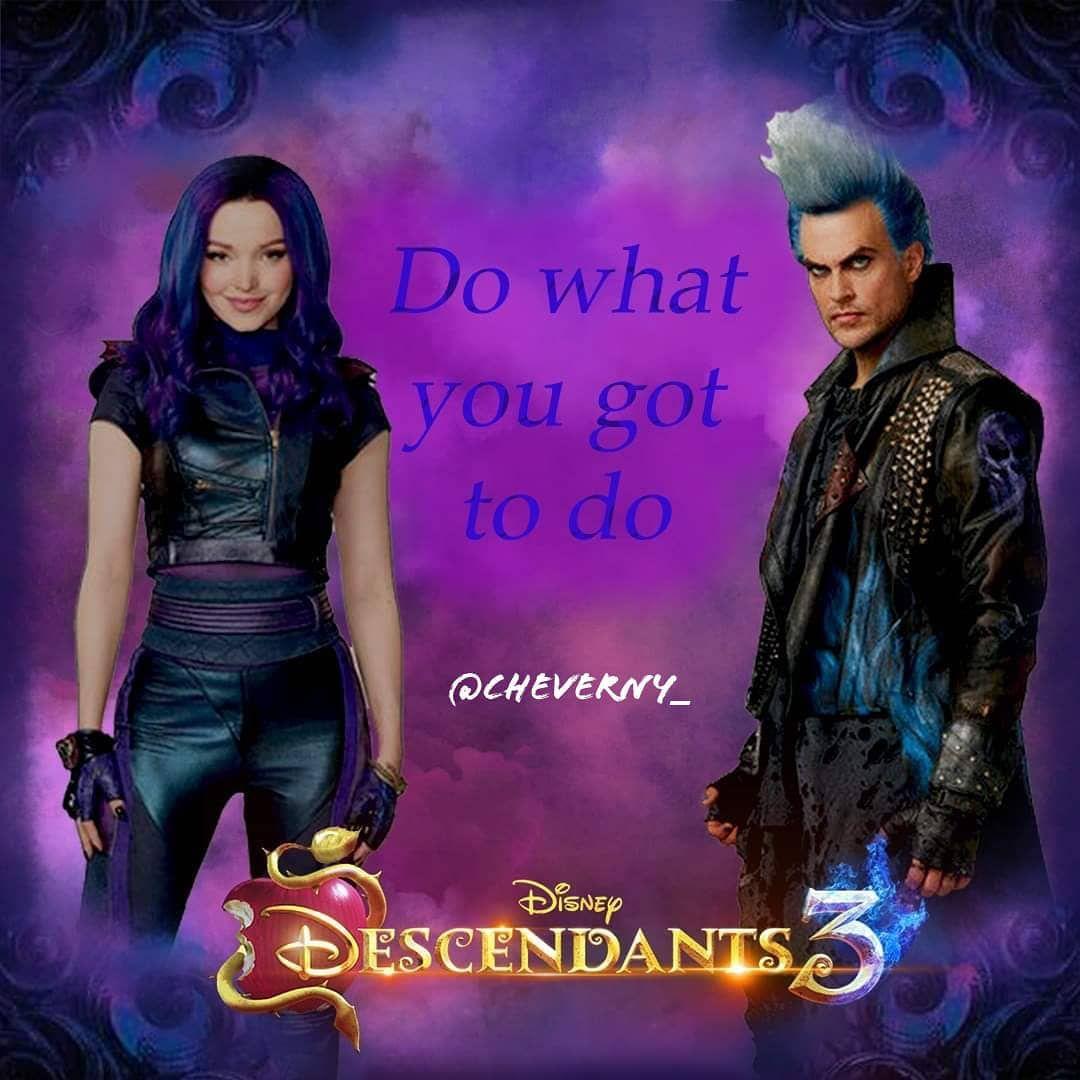 Do what you got to do! Mal and hades song can't wait
