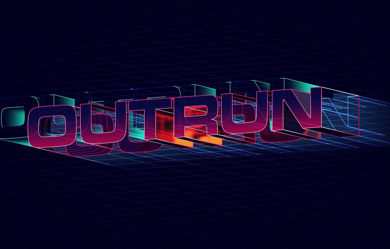 Wallpaper Style, Logo, 80s, Neon, 80's, Synth, Retrowave