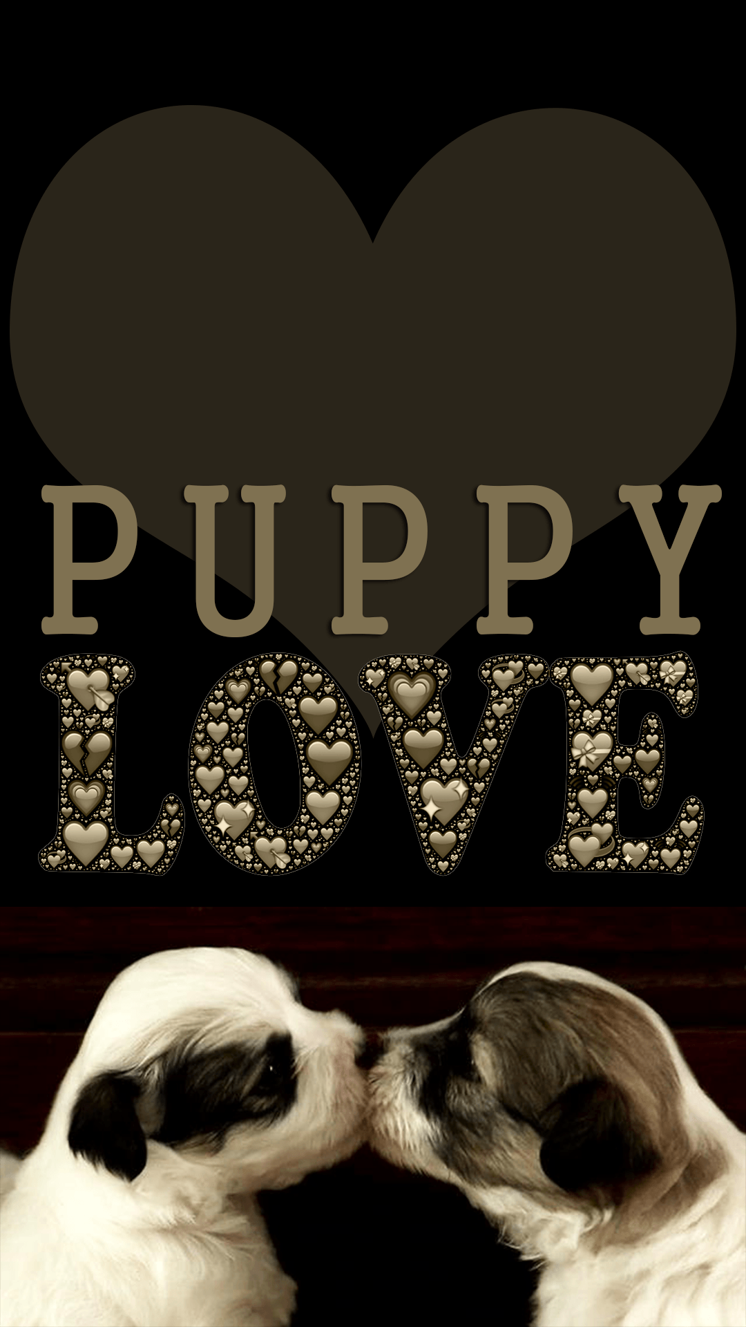 puppy love wallpaper